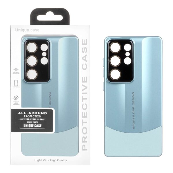 قاب اورجینال Sports Design محافظ لنز شیشه ای Samsung Galaxy S25 Ultra - آبی روشن (پک دار)