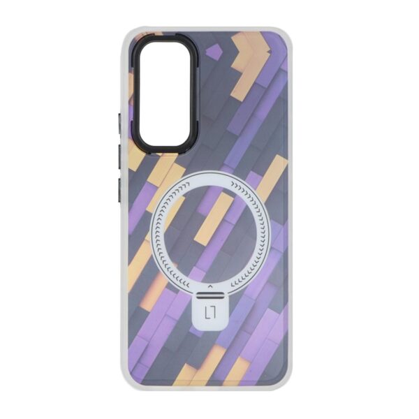 قاب Brick دور مات طرح مگ سیف Samsung Galaxy A54 - کد 34