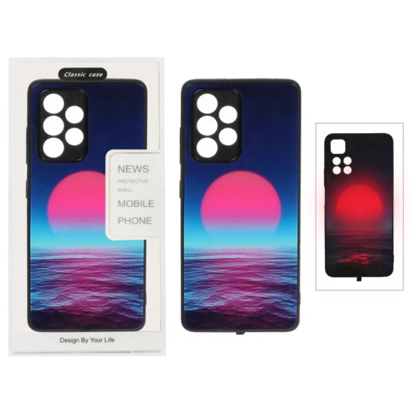 قاب LED دار باسنسور رقص نور Samsung Galaxy A73 - طرح 8